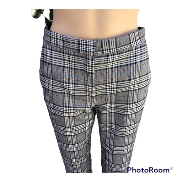 Zara Plaid Women On Taper Pants - Picture 14 of 14